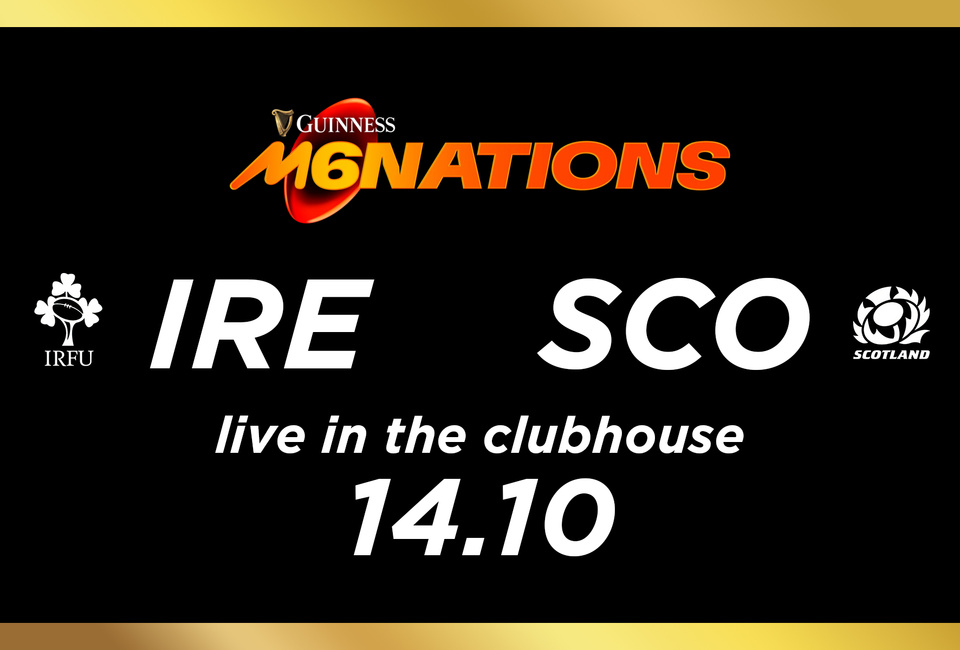 Live 6 Nations: IRE v SCO