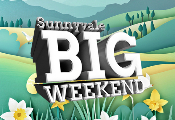 Easter Weekend is a BIG weekend at Sunnyvale!